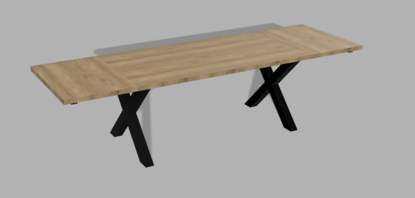 DavCraft - Stelaż pod stół wzór nr 8 bez ramy pod blatem - 05