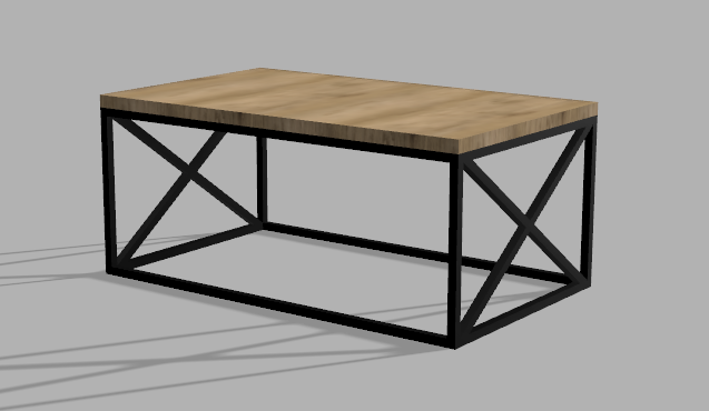 Stelaż pod stolik kawowy wzór 6 - obrazek 2